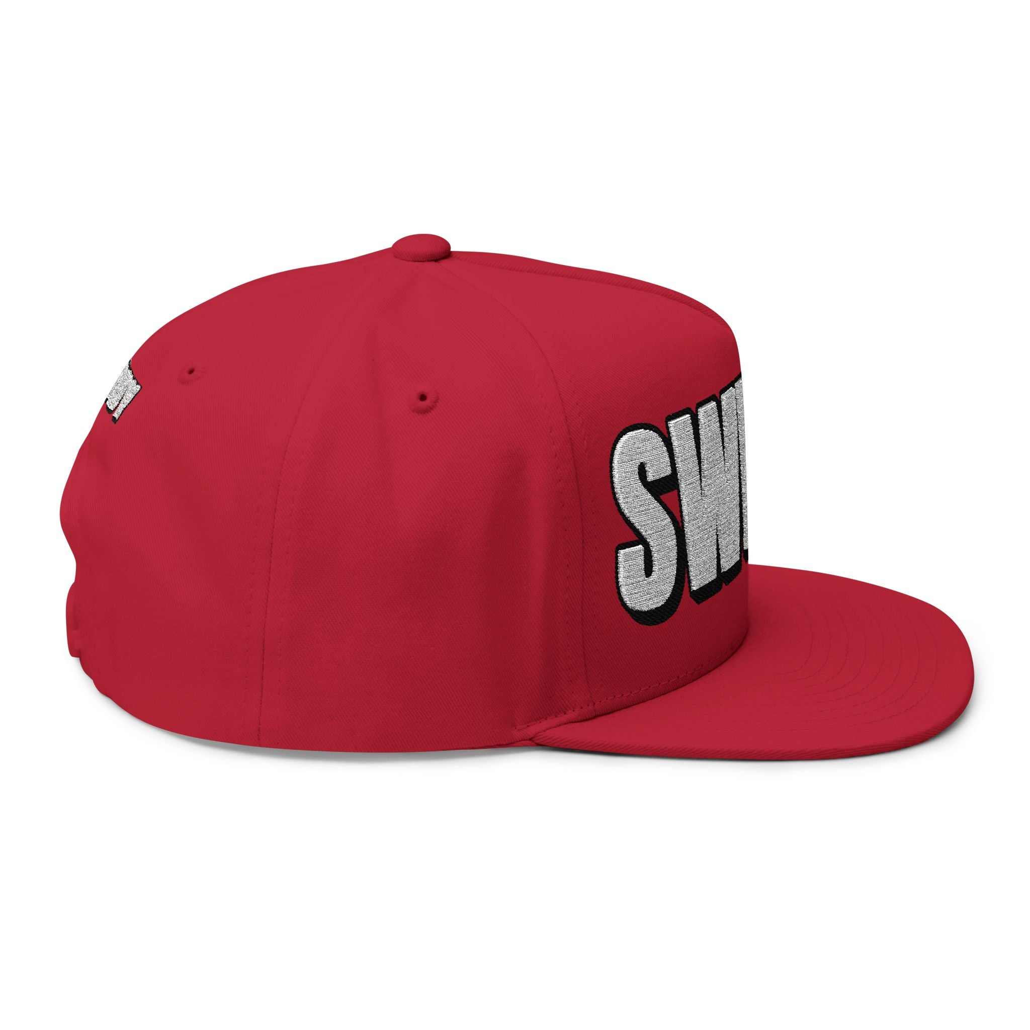 Hats INTO: SWITCH Embroidered Flat Bill Cap – Versatile Kink Hat for Tops, Bottoms & Everyone In Between LEATHERDADDY BATOR