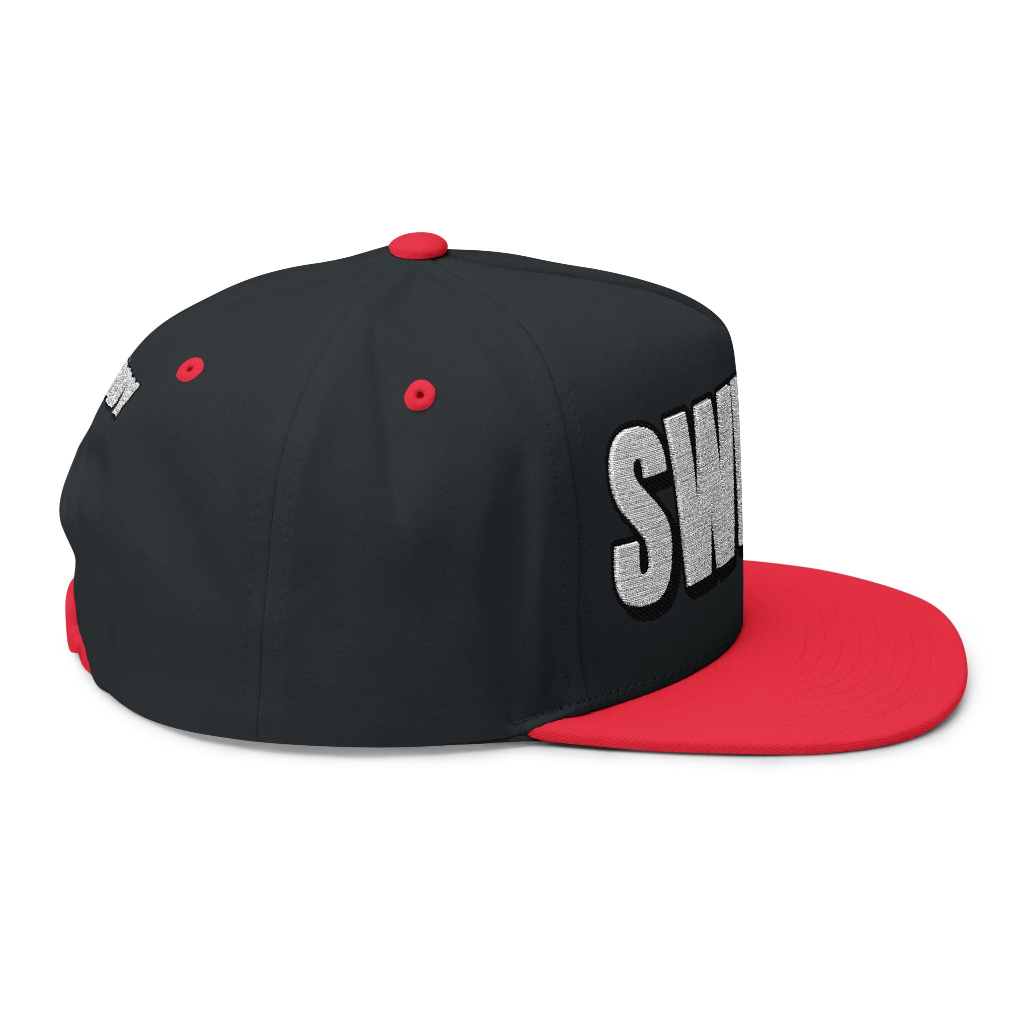 Hats INTO: SWITCH Embroidered Flat Bill Cap – Versatile Kink Hat for Tops, Bottoms & Everyone In Between LEATHERDADDY BATOR