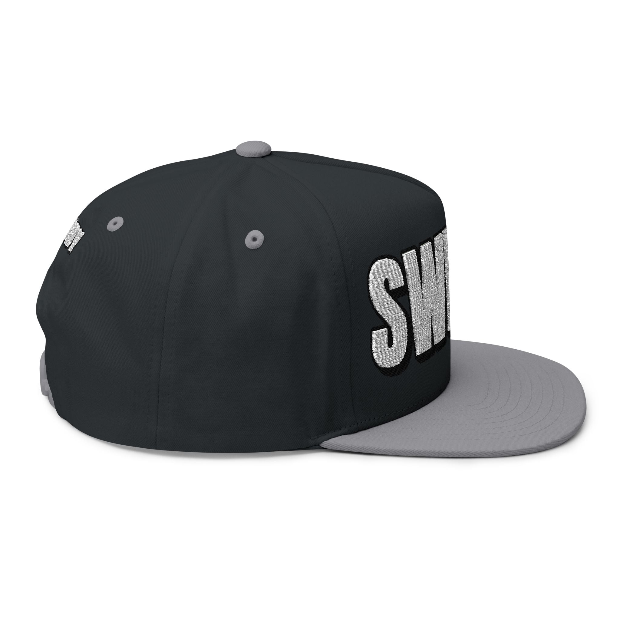 Hats INTO: SWITCH Embroidered Flat Bill Cap – Versatile Kink Hat for Tops, Bottoms & Everyone In Between LEATHERDADDY BATOR