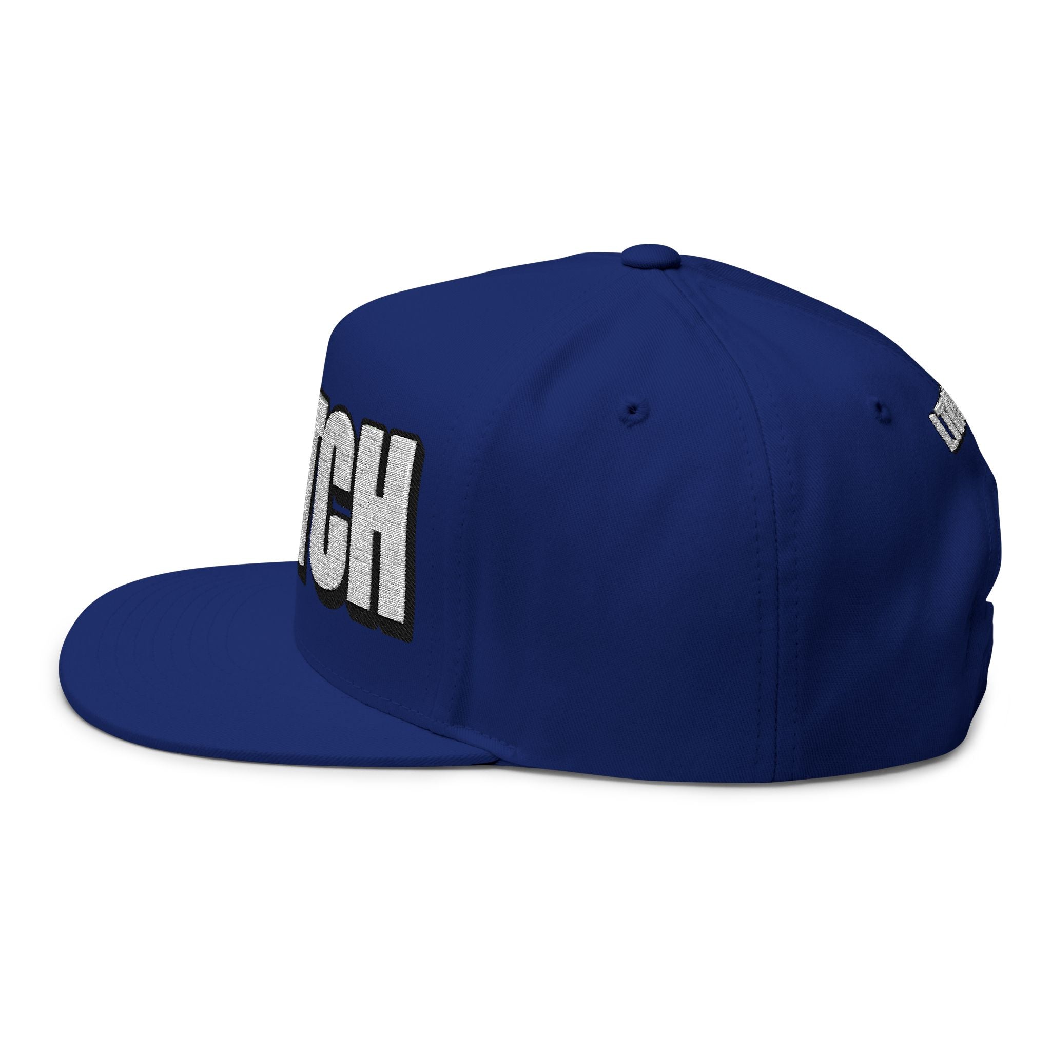 Hats INTO: SWITCH Embroidered Flat Bill Cap – Versatile Kink Hat for Tops, Bottoms & Everyone In Between LEATHERDADDY BATOR