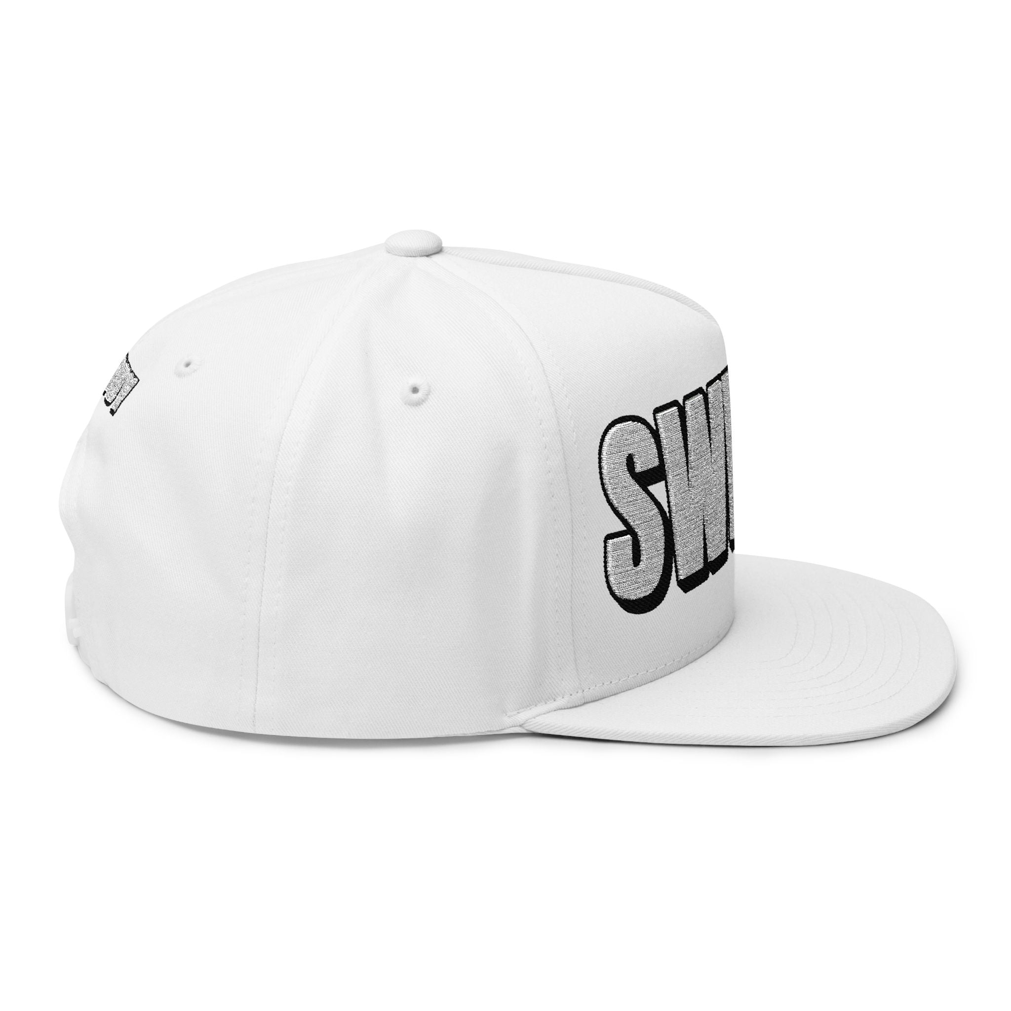 Hats INTO: SWITCH Embroidered Flat Bill Cap – Versatile Kink Hat for Tops, Bottoms & Everyone In Between LEATHERDADDY BATOR
