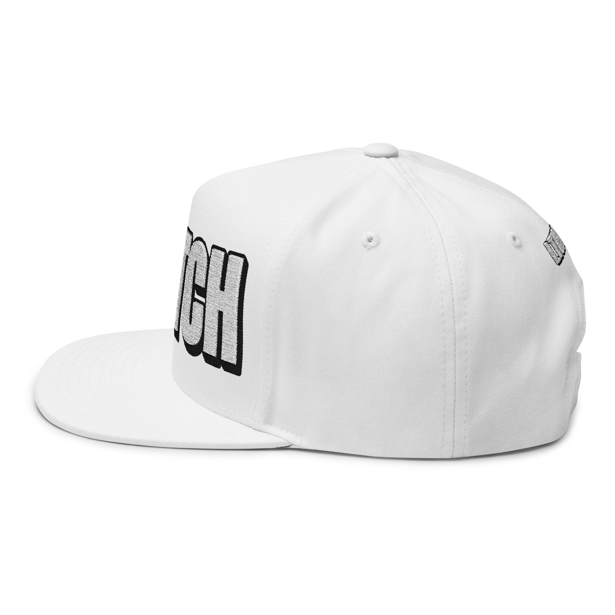 Hats INTO: SWITCH Embroidered Flat Bill Cap – Versatile Kink Hat for Tops, Bottoms & Everyone In Between LEATHERDADDY BATOR