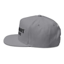 Hats LockedBoy Caged Unit Locktober Embroidered Flat Bill Snapback Cap for chastity LEATHERDADDY BATOR