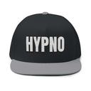 Hats One size / Black/Grey INTO: HYPNO Embroidered Flat Bill Cap – Kink Hat for Erotic Hypnosis Lovers, Mind Control Enthusiasts & Trance Junkies LEATHERDADDY BATOR