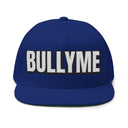 Hats One size / Royal INTO: BULLYME Embroidered Flat Bill Cap – Kink Hat for Brats, Subs & Humiliation Play Enthusiasts LEATHERDADDY BATOR