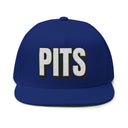 Hats One size / Royal INTO: PITS Embroidered Flat Bill Cap – Kink Hat for Armpit Fetishists, Musk Lovers & Scent-Driven Play LEATHERDADDY BATOR