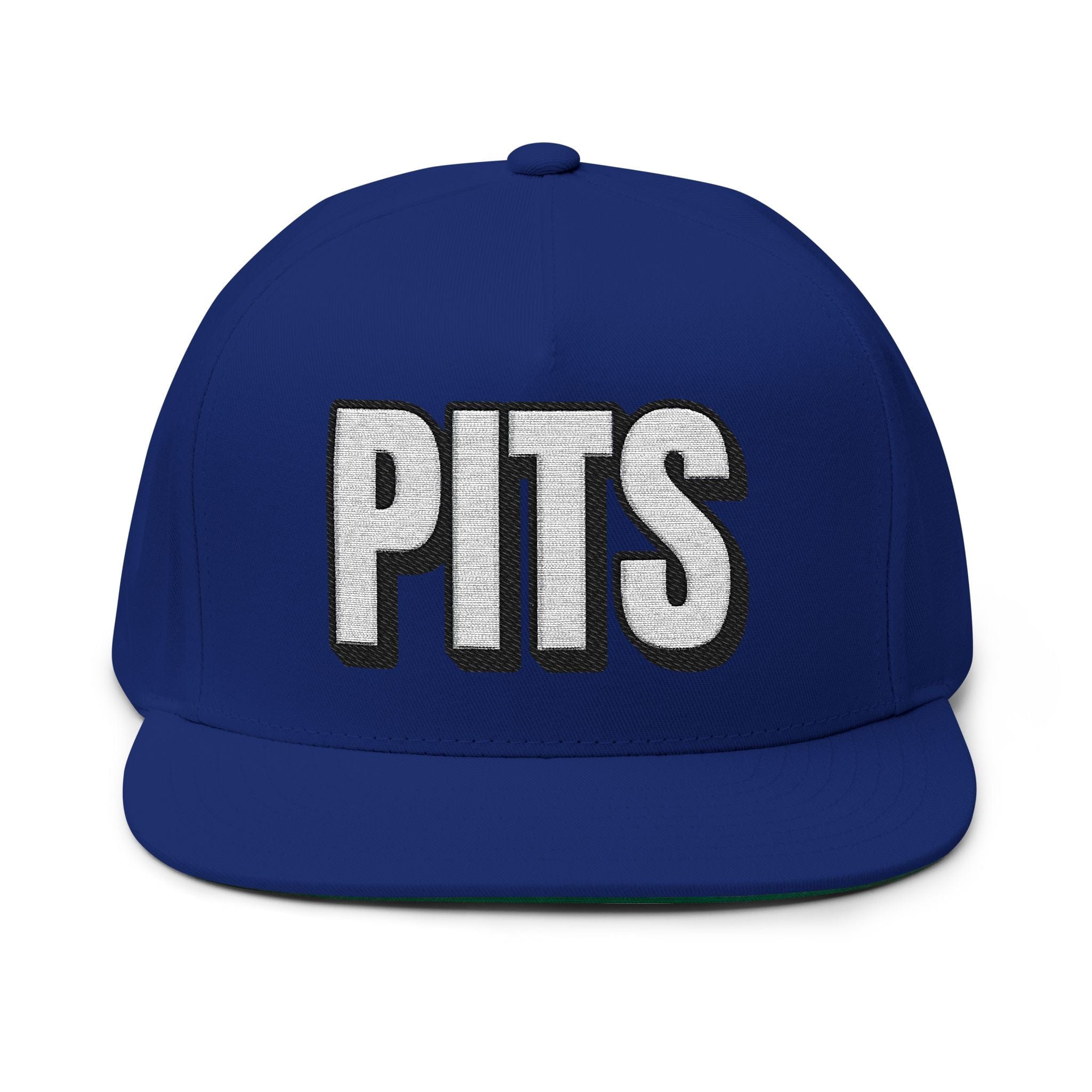 Hats One size / Royal INTO: PITS Embroidered Flat Bill Cap – Kink Hat for Armpit Fetishists, Musk Lovers & Scent-Driven Play LEATHERDADDY BATOR