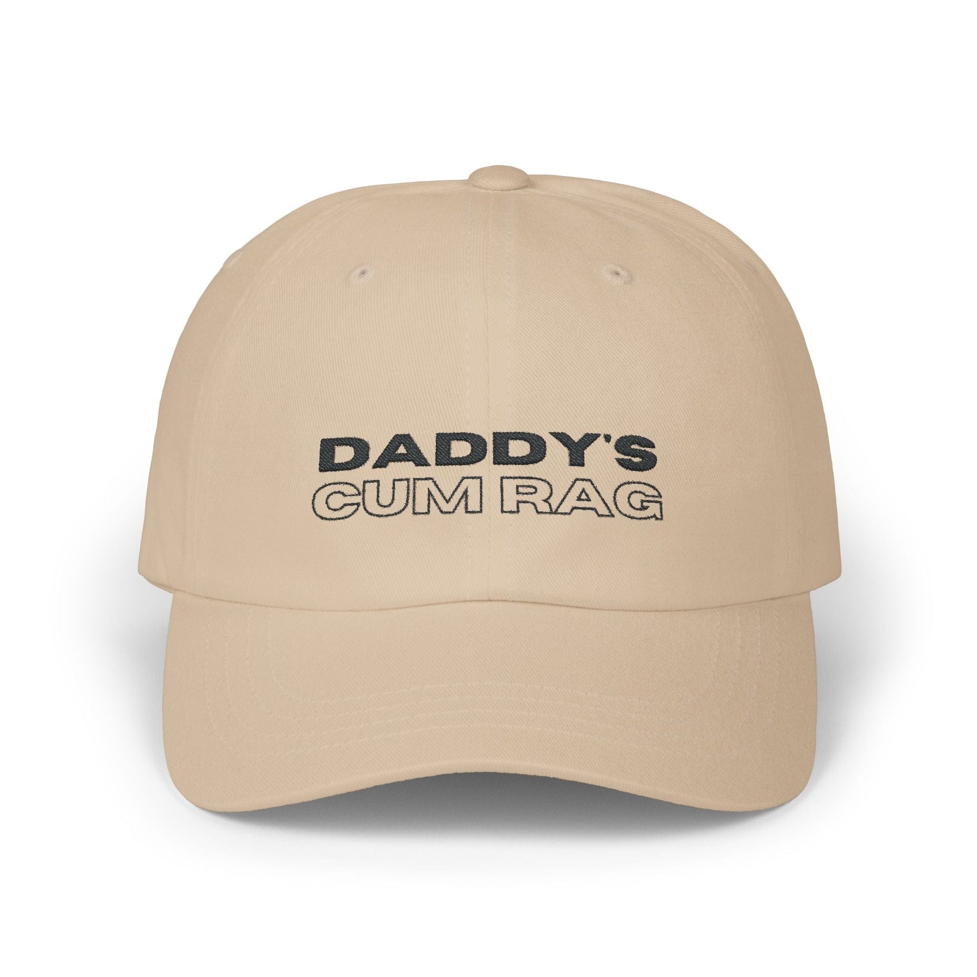 Hats Stone "Daddy's C*mRag" Embroidered Dad Cap LEATHERDADDY BATOR