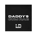 Home Decor 13" × 13" Daddy's C*mRag Towel LEATHERDADDY BATOR