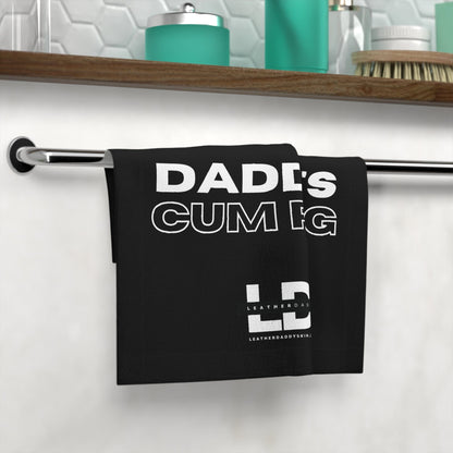 Home Decor 13" × 13" Daddy's C*mRag Towel LEATHERDADDY BATOR