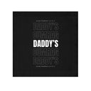 Home Decor 13" × 13" / White Daddy's C*mRag - NEW Design #4 LEATHERDADDY BATOR