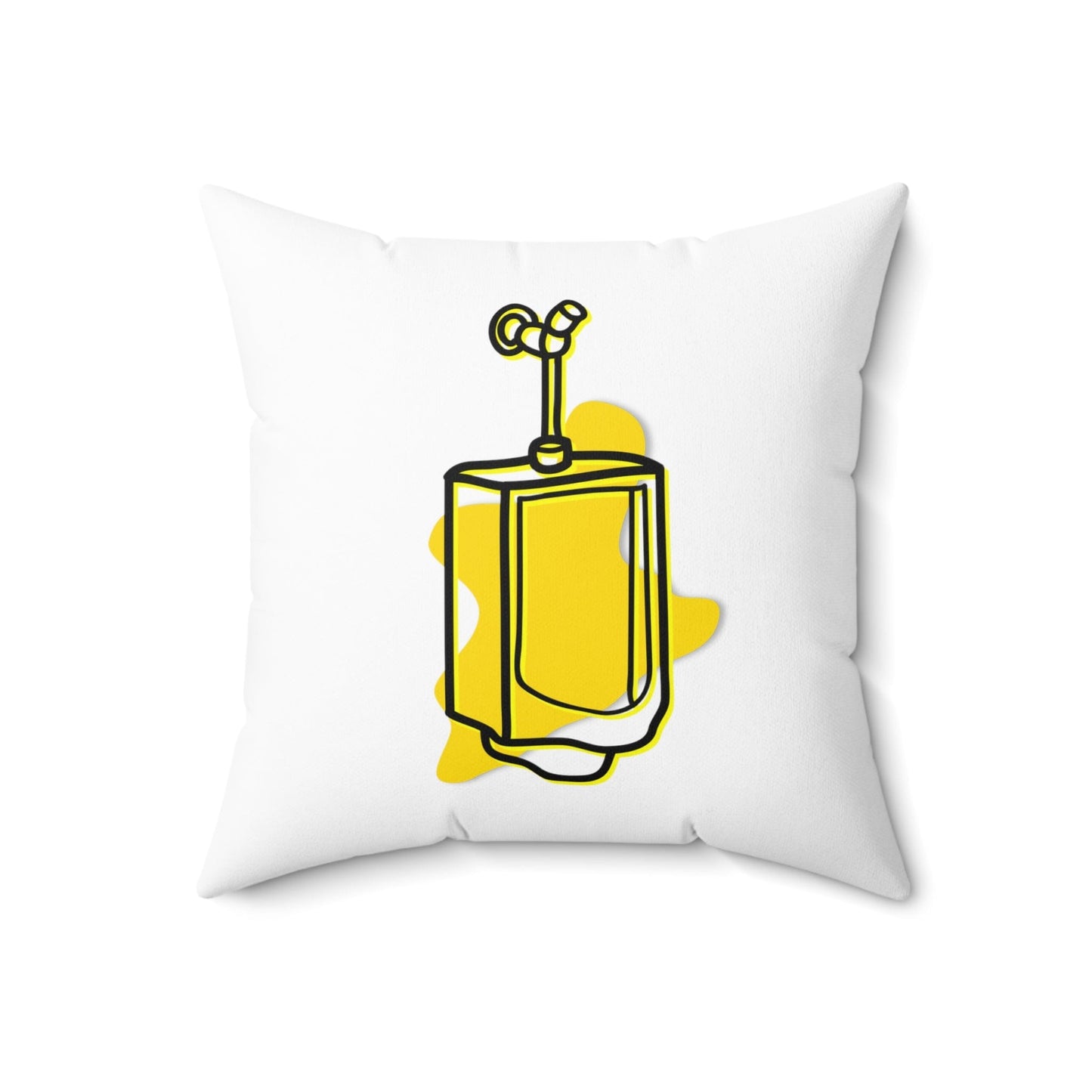 Home Decor 18" × 18" Urine For A Treat Spun Polyester Square Pillow LEATHERDADDY BATOR