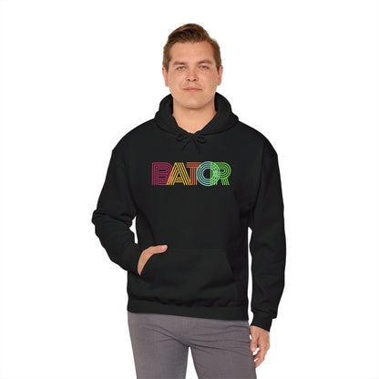 Hoodie Black / S Retro BATOR Hoodie - B8rBrand Bate Apparel LEATHERDADDY BATOR