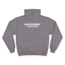 Hoodie Locktober Military Champion™ Hoodie – LockedBoy Caged Unit Edition LEATHERDADDY BATOR