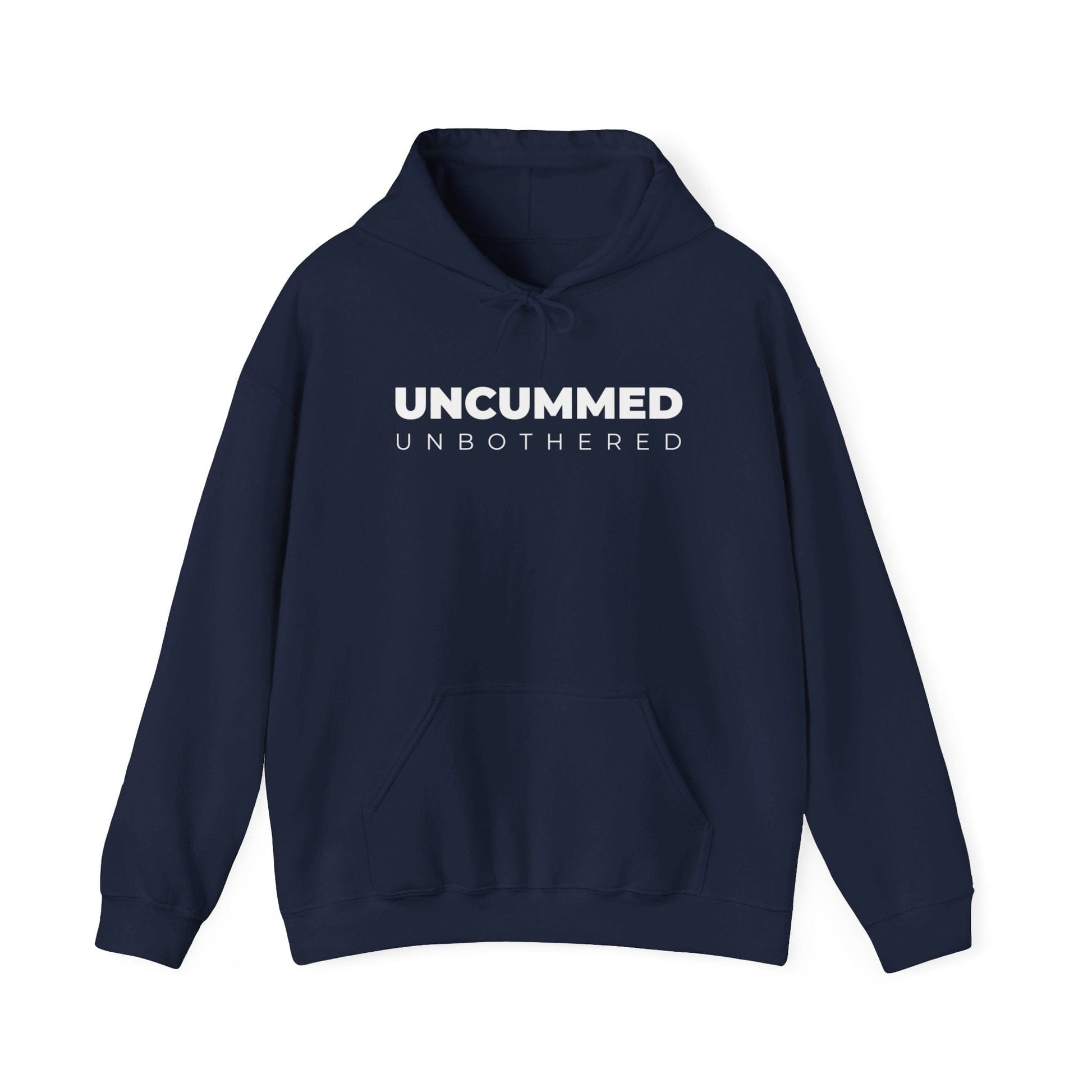 Hoodie Navy / S Unc*mmed & Unbothered Hoodie - Lockedboy Athletics by LeatherDaddy LEATHERDADDY BATOR