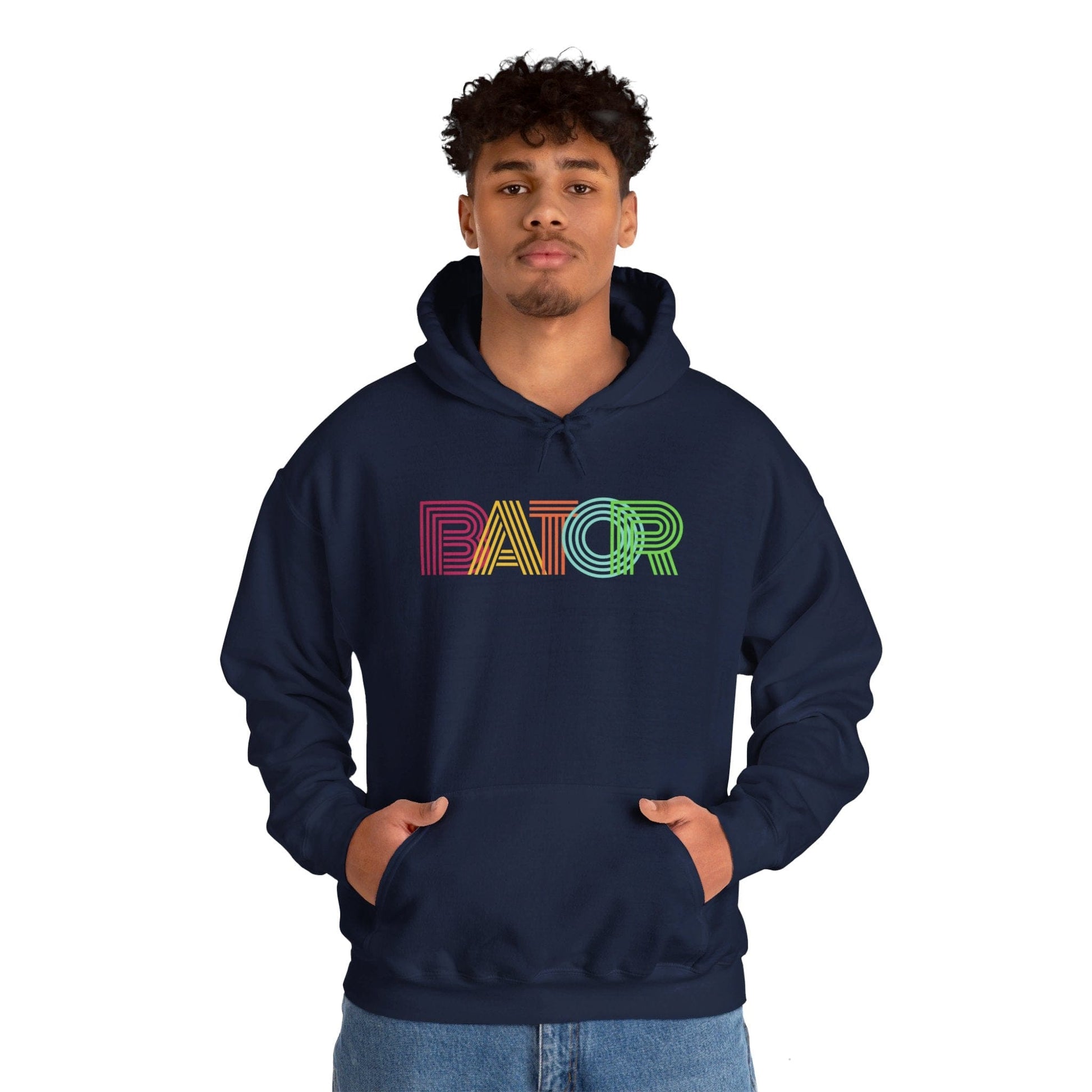 Hoodie Retro BATOR Hoodie - B8rBrand Bate Apparel LEATHERDADDY BATOR