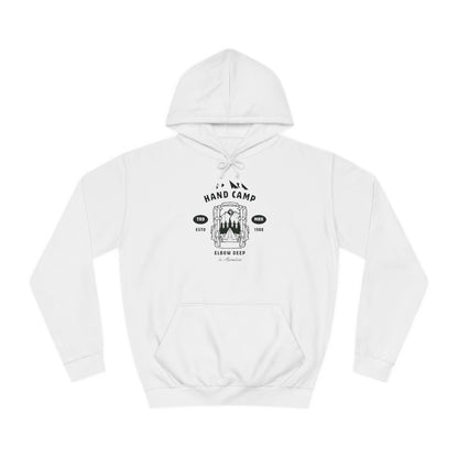 Hoodie S / Arctic White Hand Camp Hoodie – A Subtle Nod to FF LEATHERDADDY BATOR