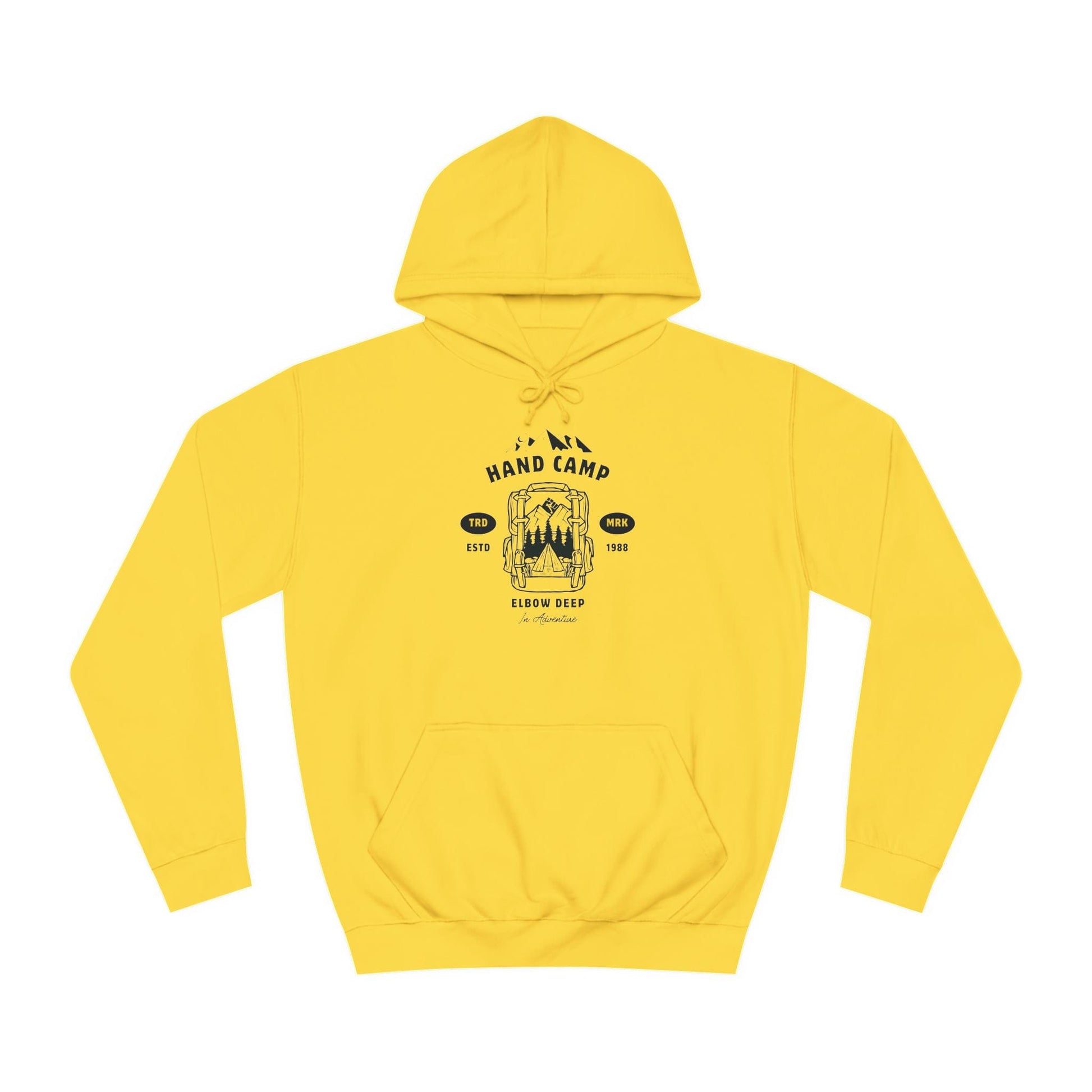 Hoodie S / Sun Yellow Hand Camp Hoodie – A Subtle Nod to FF LEATHERDADDY BATOR