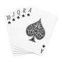 Paper products 2.47" x 3.47" / White / Semi Glossy TastyHole Poker Cards LEATHERDADDY BATOR