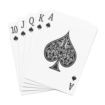 Paper products 2.47" x 3.47" / White / Semi Glossy TastyHole Poker Cards LEATHERDADDY BATOR