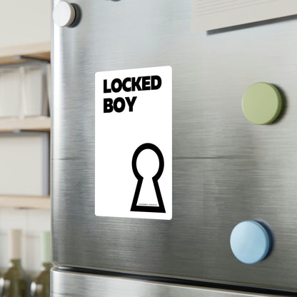 Paper products LockedBoy Vinyl Sticker LEATHERDADDY BATOR