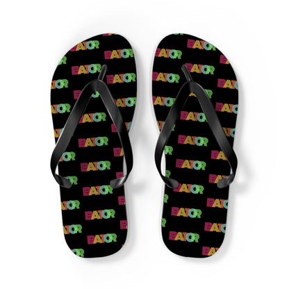 Shoes L / Black sole Retro Bator Unisex Flip-Flops LEATHERDADDY BATOR