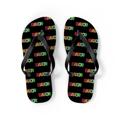 Shoes M / Black sole Retro Bator Unisex Flip-Flops LEATHERDADDY BATOR