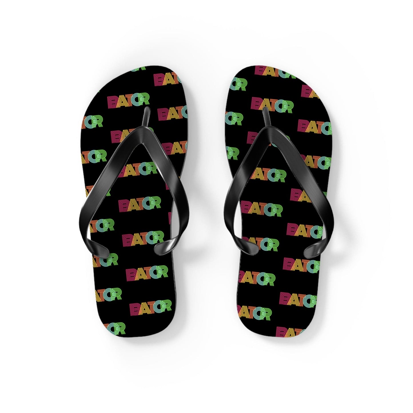 Shoes S / Black sole Retro Bator Unisex Flip-Flops LEATHERDADDY BATOR