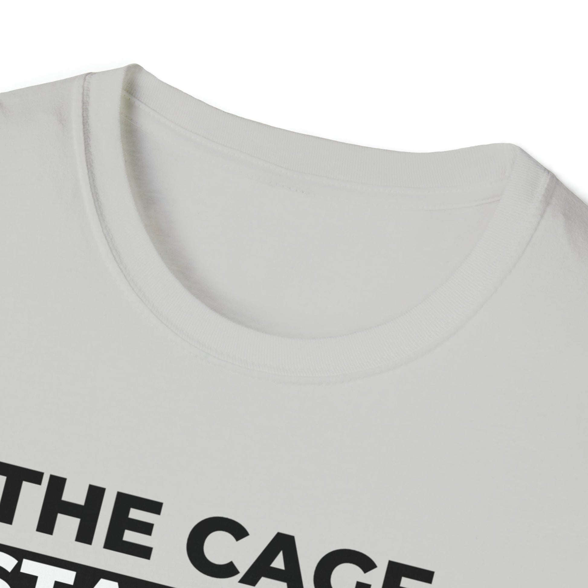 T-Shirt Cage Stays On - Lockedboy Athletics Chastity Tshirt LEATHERDADDY BATOR