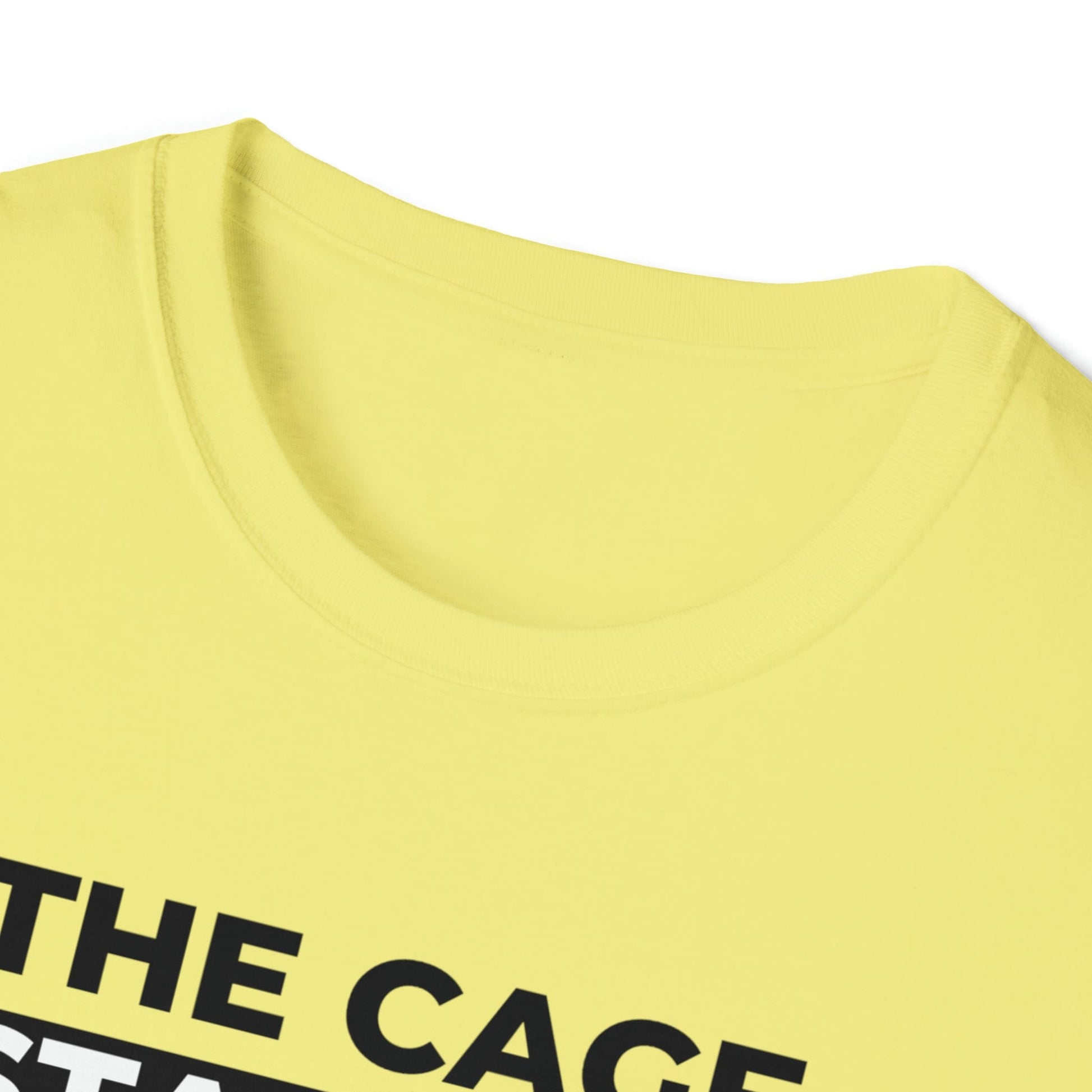 T-Shirt Cage Stays On - Lockedboy Athletics Chastity Tshirt LEATHERDADDY BATOR