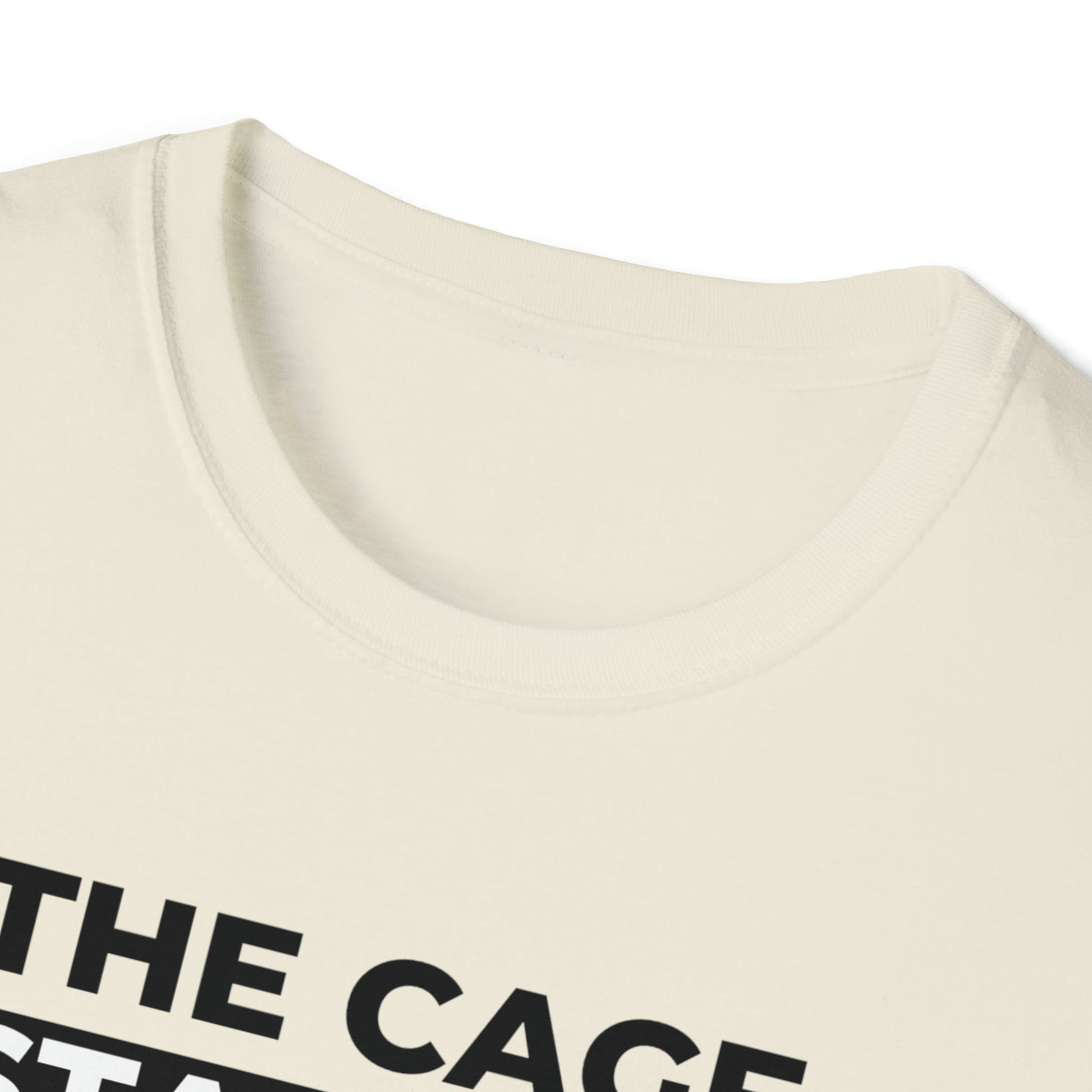 T-Shirt Cage Stays On - Lockedboy Athletics Chastity Tshirt LEATHERDADDY BATOR