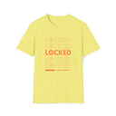 T-Shirt Cornsilk / S LOCKED Bag Inspo - Lockedboy Athletics Chastity Tshirt LEATHERDADDY BATOR
