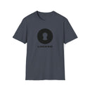 T-Shirt Heather Navy / S Boldly Locked - Lockedboy Athletics Chastity Tshirt LEATHERDADDY BATOR