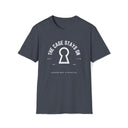 T-Shirt Heather Navy / S The Cage Stays On LUX - Chastity Tshirt LEATHERDADDY BATOR