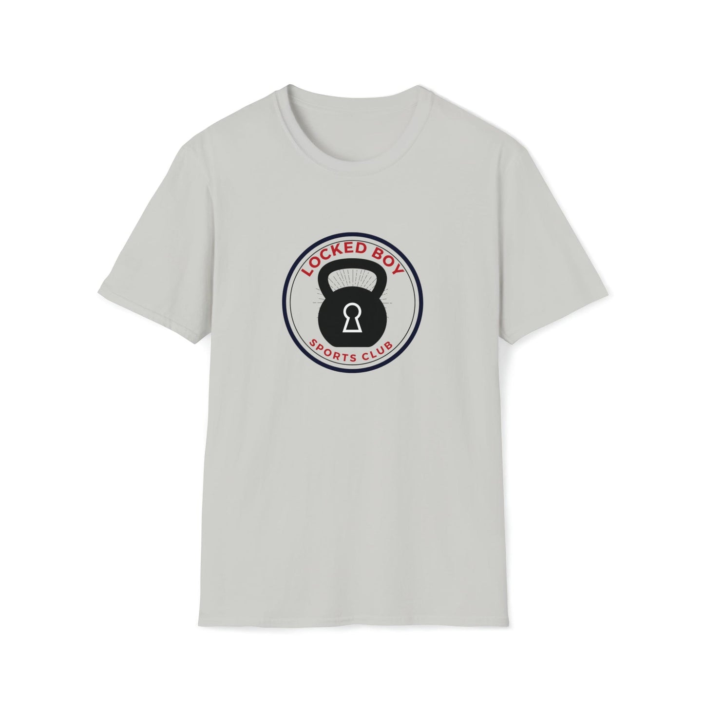 T-Shirt Ice Grey / S LockedBoy Sports Club - Chastity Tshirt Kettlebell LEATHERDADDY BATOR