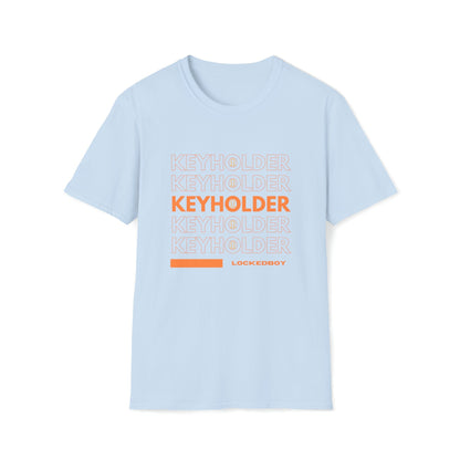 T-Shirt Light Blue / S KEYHOLDER bag Inspo - Chastity Shirts by LockedBoy Athletic LEATHERDADDY BATOR