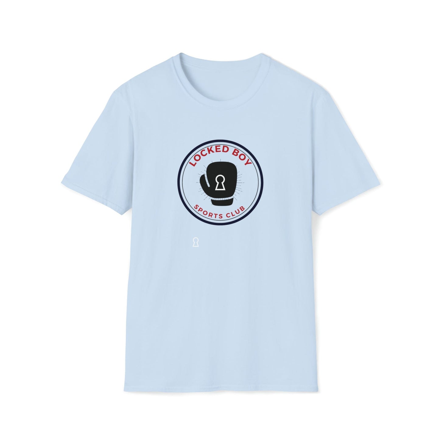 T-Shirt Light Blue / S LockedBoy Sports Club - Chastity Tshirt Boxing Glove LEATHERDADDY BATOR