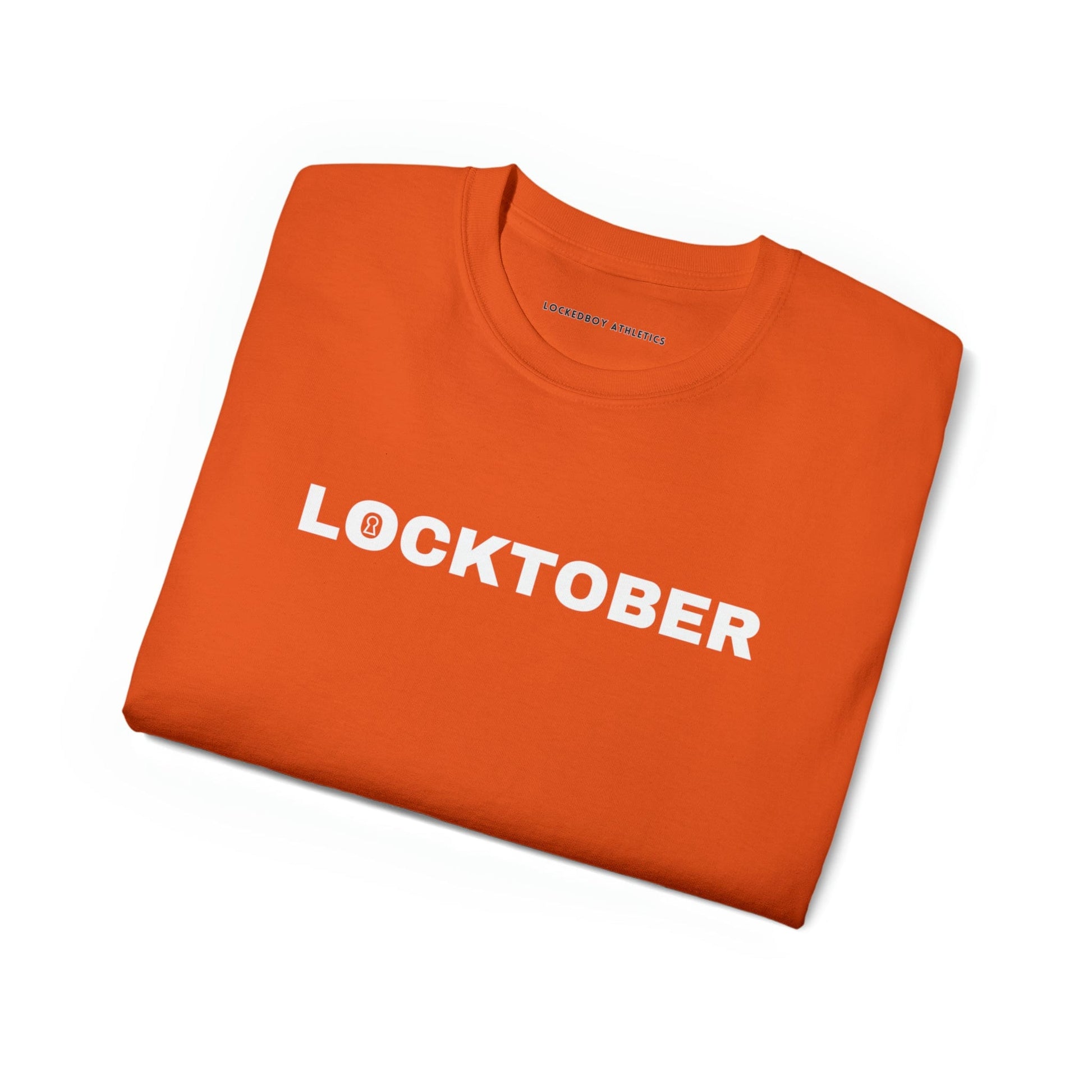 T-Shirt Locktober Graphic Tee - Lockedboy Athletics Chastity T-Shirts LEATHERDADDY BATOR