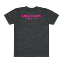 T-Shirt Locktober LockedBoy Caged Unit Camo Dog Tag Tee – Military-Inspired Fetish Streetwear LEATHERDADDY BATOR