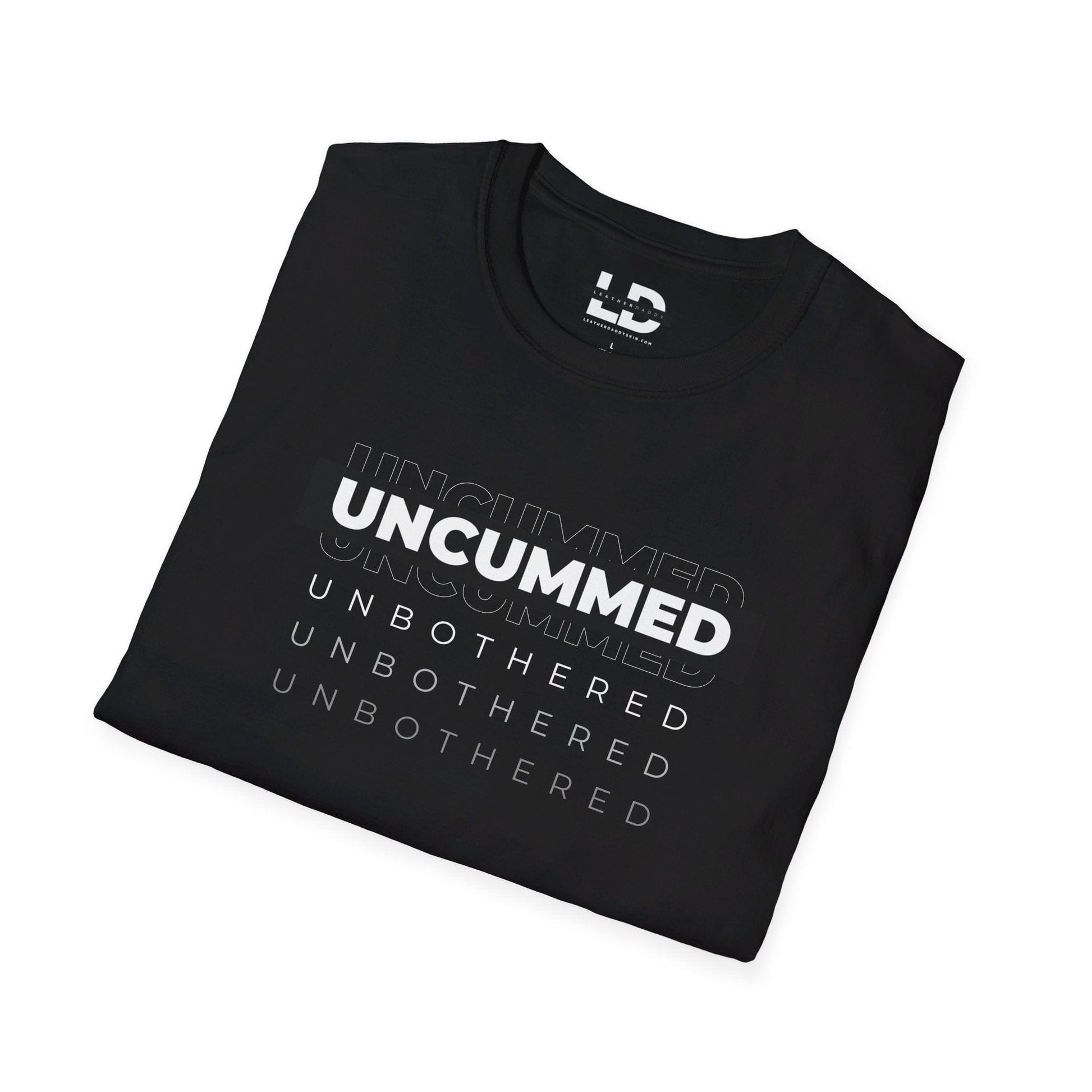 T-Shirt Repeat Unc*mmed & Unbothered T-Shirt - Lockedboy Athletics by LeatherDaddy LEATHERDADDY BATOR