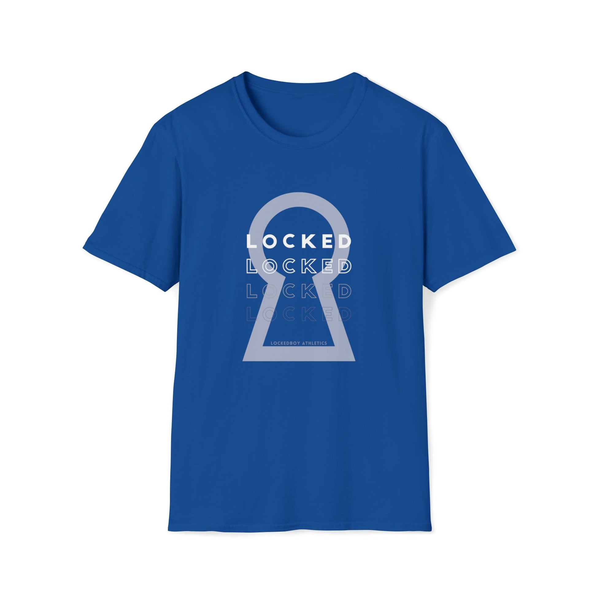 T-Shirt Royal / S Lockedboy KeyHOLE Echo - Lockedboy Athletics Chastity Tshirt LEATHERDADDY BATOR