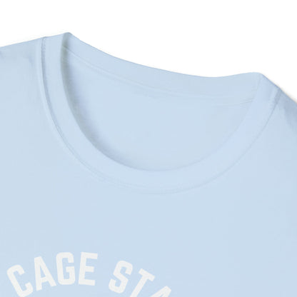 T-Shirt The Cage Stays On LUX - Chastity Tshirt LEATHERDADDY BATOR