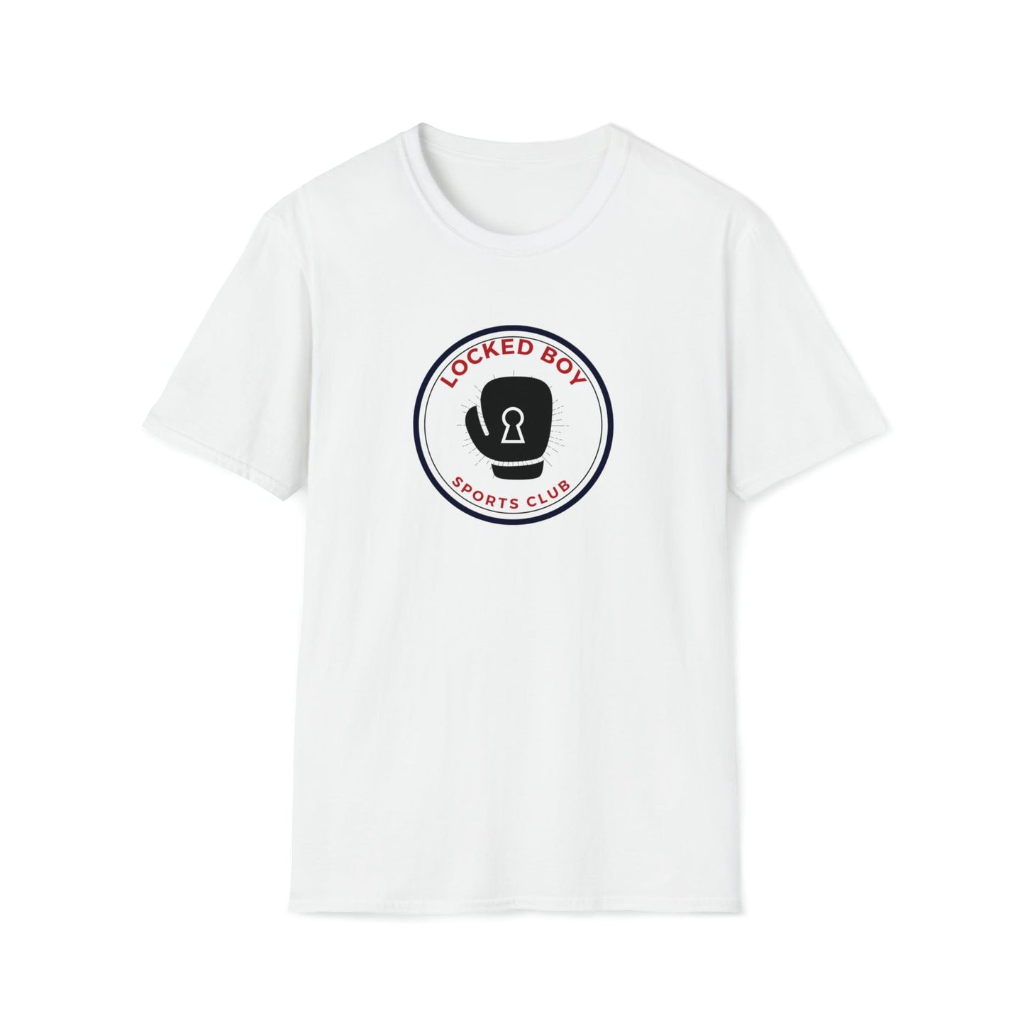 T-Shirt White / S LockedBoy Sports Club - Chastity Tshirt Boxing Glove LEATHERDADDY BATOR