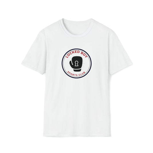 T-Shirt White / S LockedBoy Sports Club - Chastity Tshirt Boxing Glove LEATHERDADDY BATOR