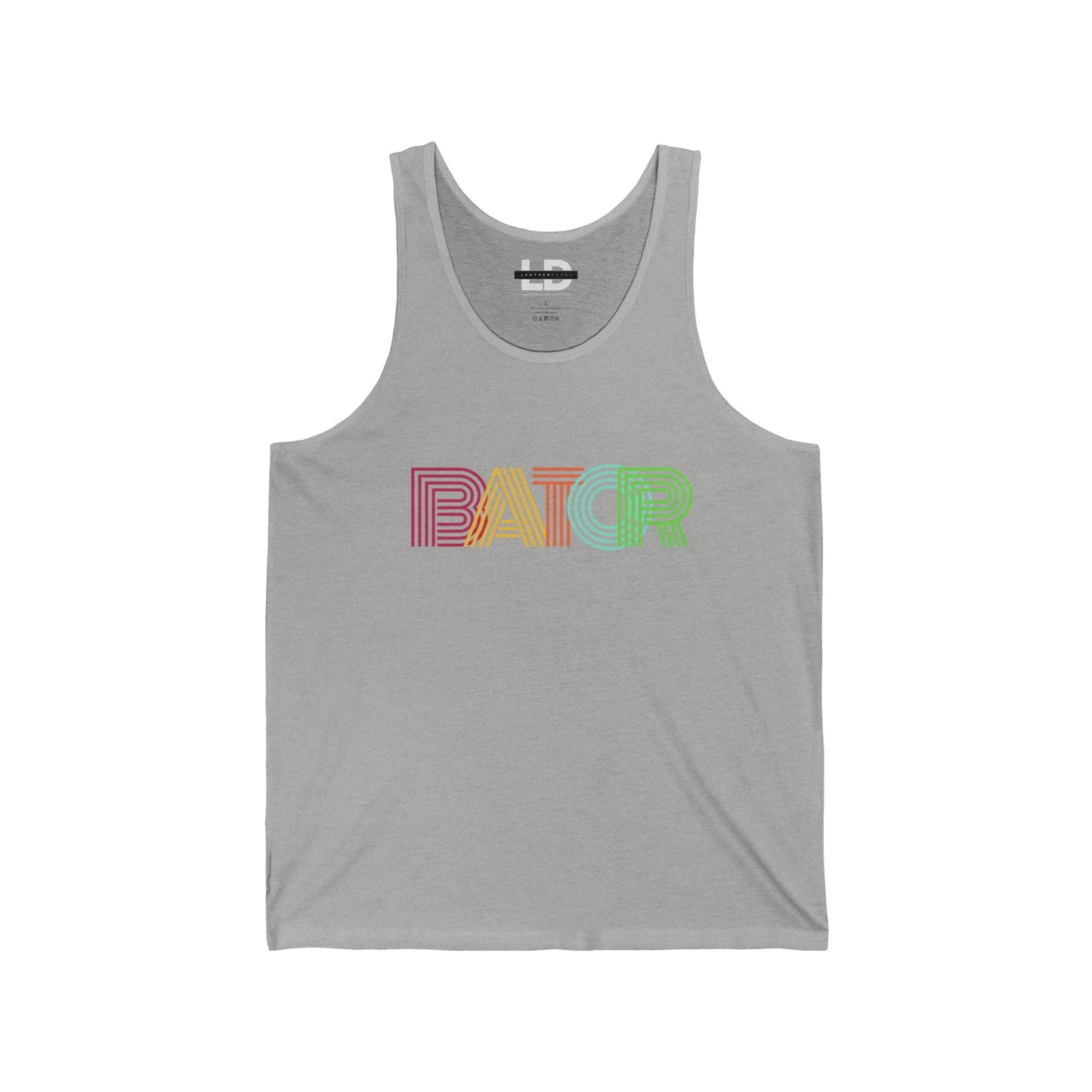 Tank Top XS / Athletic Heather Retro BATOR Tank Top - B8rBrand LEATHERDADDY BATOR