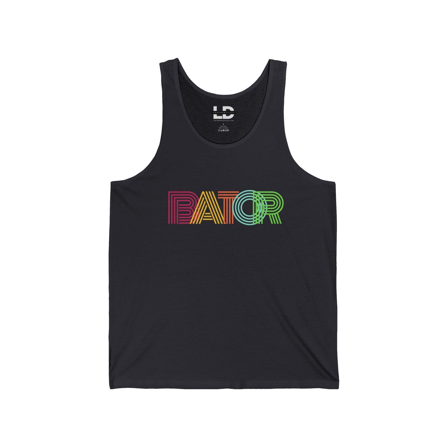 Tank Top XS / Dark Grey Retro BATOR Tank Top - B8rBrand LEATHERDADDY BATOR