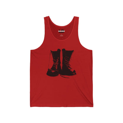 Tank Top XS / Red Boot Worship Tank Top - LeatherDaddy LEATHERDADDY BATOR