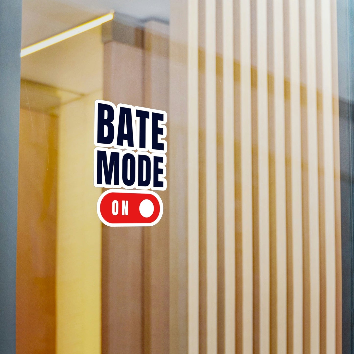 Paper products Bate Mode Vinyl Sticker LEATHERDADDY BATOR