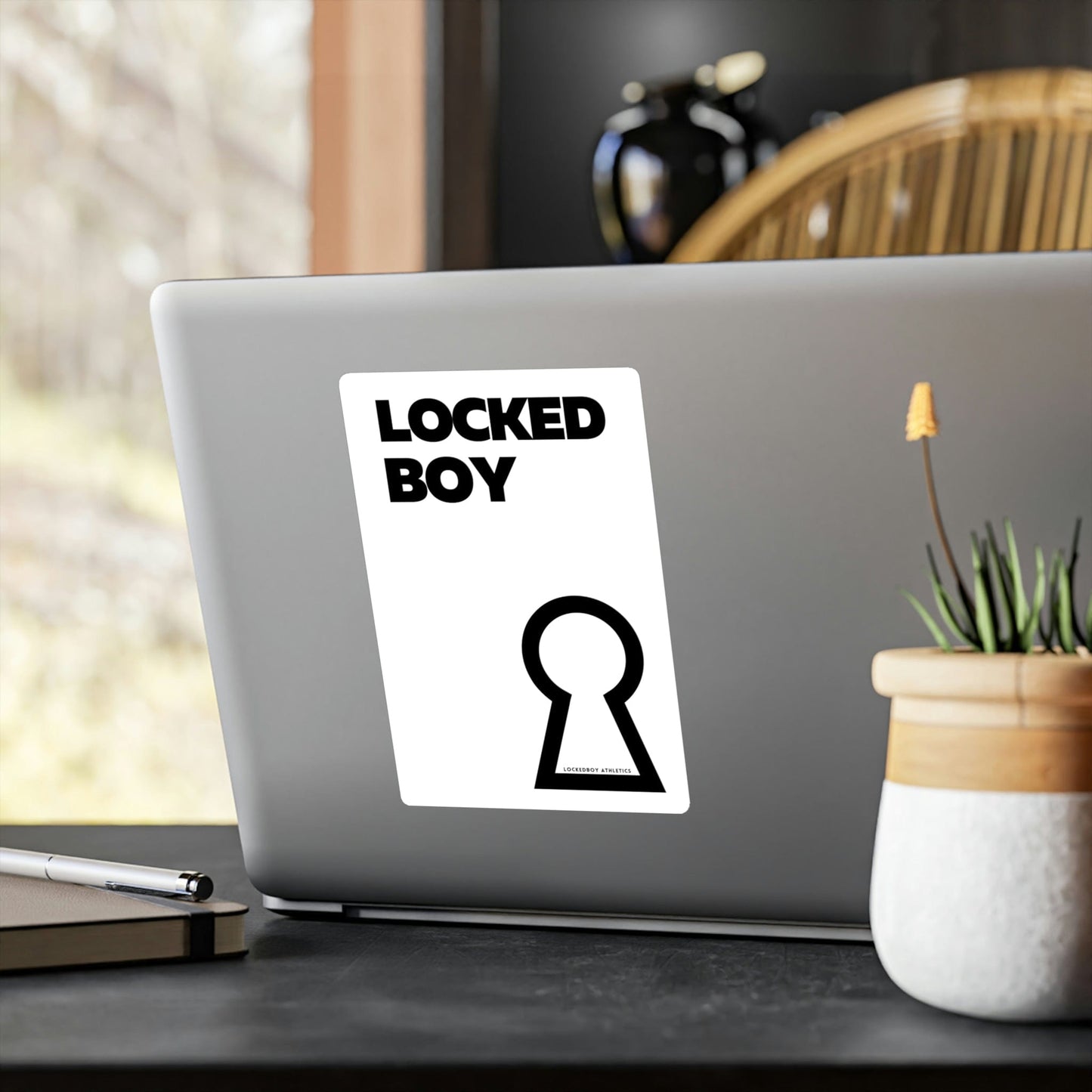 Paper products LockedBoy Vinyl Sticker LEATHERDADDY BATOR