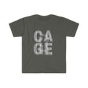T-Shirt Charcoal / S CAGE Repeat - Chastity Shirts by LockedBoy Athletics LEATHERDADDY BATOR